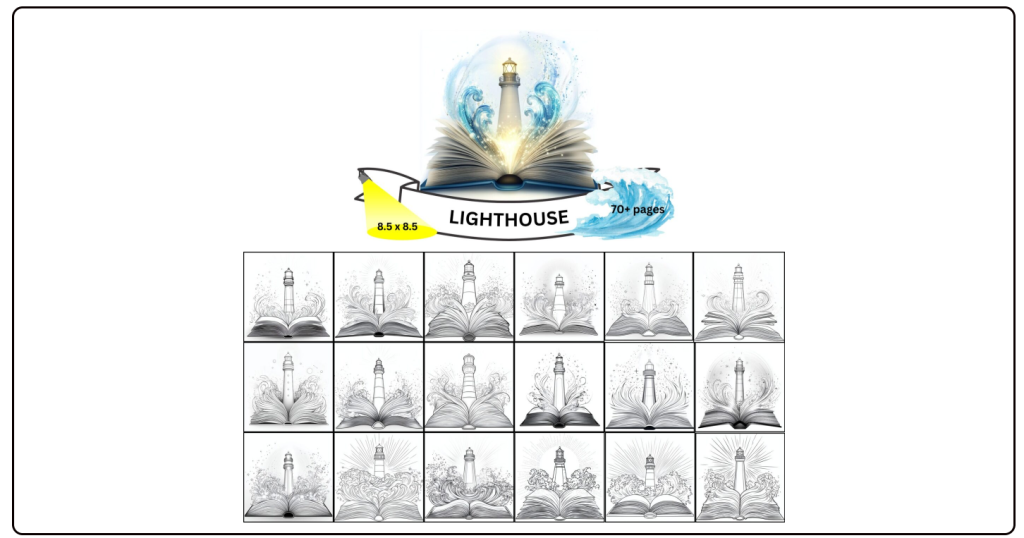 World Inside The Book Coloring Pack